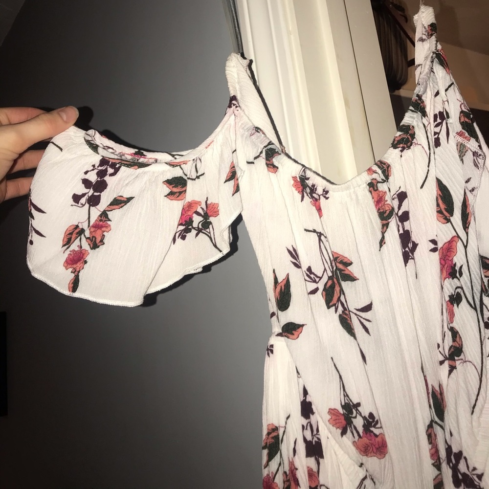 Floral off the shoulder sundress